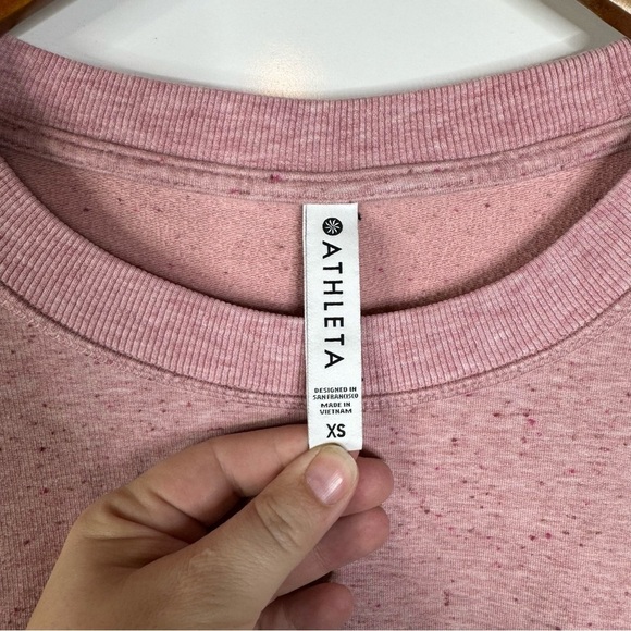 Athleta Balance Pullover in Victorian Berry Size Xsmall - Picture 4 of 7